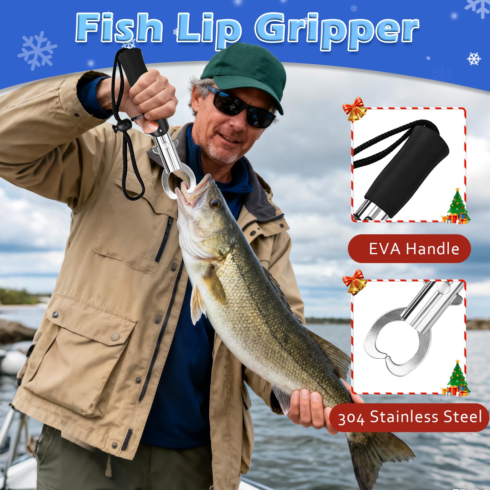 Calendario de Adviento de pesca 2025 para hombres adultos, adolescentes y niños, regalos de cuenta regresiva de Navidad de 24 días, kit de accesorios de herramientas de pesca para los amantes de la