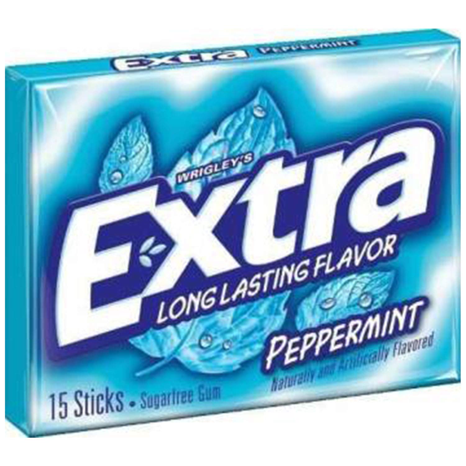 Wrigley's Extra Long Lasting Flavour Peppermint, 40 g