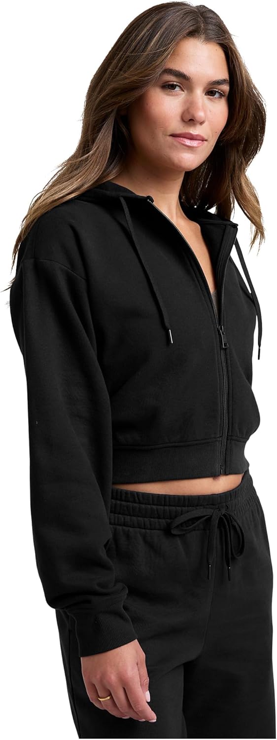 Beyond Yoga Women's Luxe Fleece Zip Up Hoodie - Image 2