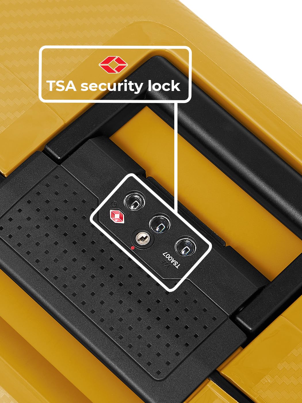 REDOLZ Hartschalen Check-in Koffer ohne Reißverschluss | 3-Punkt-Verschluss-System | Großer XL Trolley 53 x 28 x 75 cm aus hochwertigem Polypropylen Material | 4-Rollen & TSA-Schloss (Essentials 15)