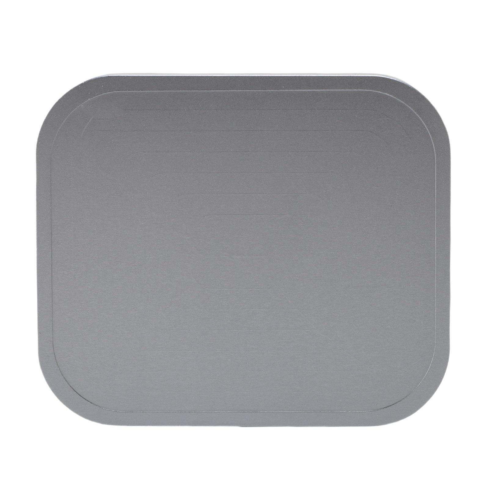 Paraluce da 55 Mm Paraluce Quadrato per Obiettivi da 55 Mm - Universale in Metallo in Lega di Alluminio - Accessori per Fotocamera - Argento (SILVER)