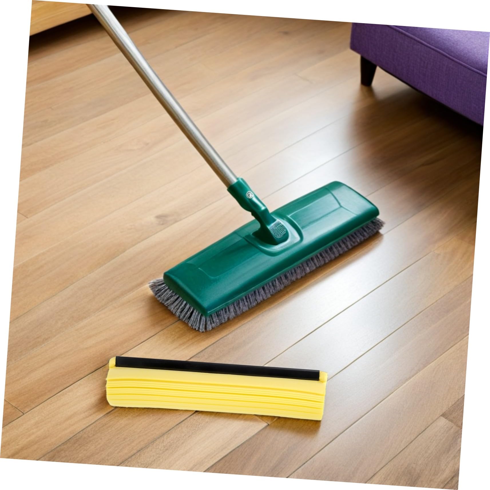 PRETYZOOM 8 Piezas Unidades Cabezales de Recambio para Fregona Pva Cabezal Absorbente y Resistente para Limpieza Cocina Baño Garaje y Jardín Compatible Universalmente