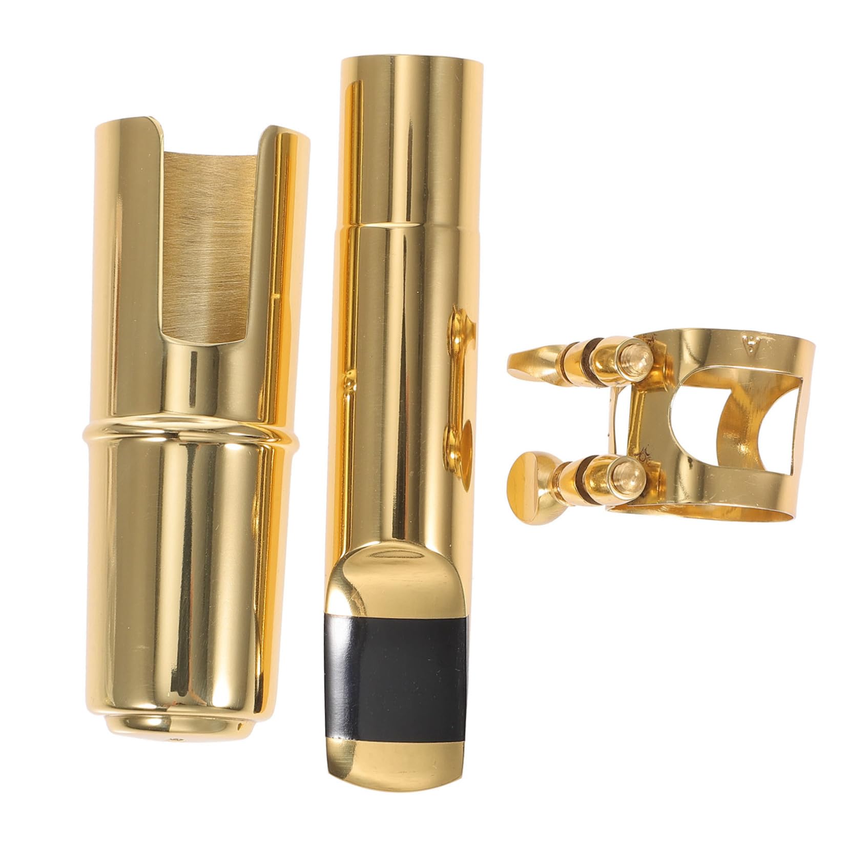 Saxophon Mundstück Altsaxophon Metallflötenkopf Musikinstrumentenzubehör Instrumentenzubehör Saxophon-ersatzteile Saxophonbedarf Robustes Saxophon
