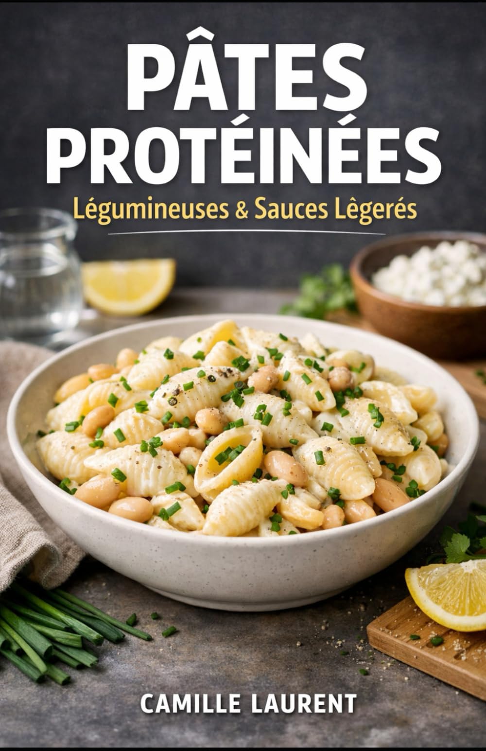 Pâtes Protéinées — Légumineuses & Sauces Légères : 60 recettes rapides riches en protéines, bowls, sauces au yaourt, légumes: Pois chiches, lentilles, ... sauces onctueuses, options sans lactose...