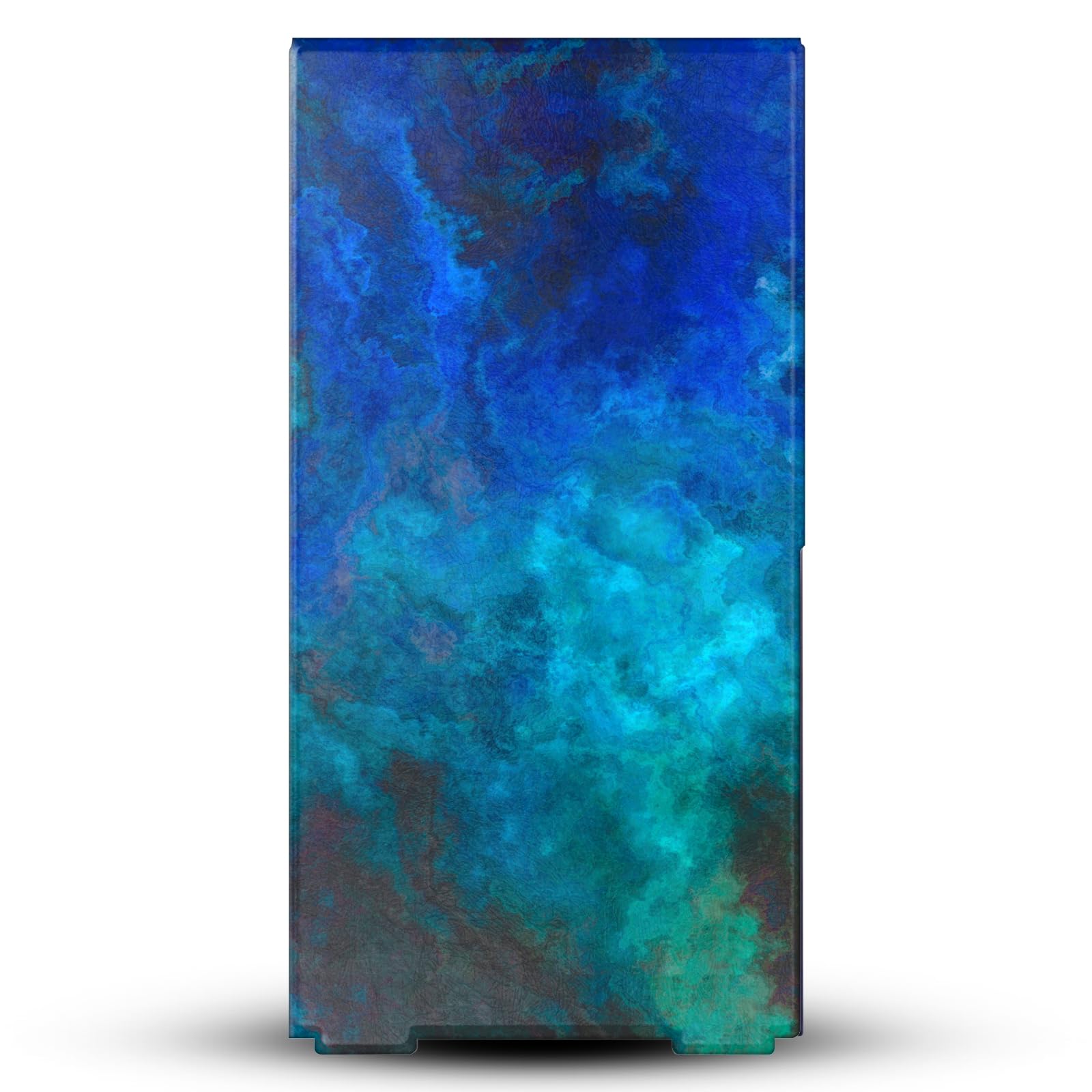 Head Case Designs Sous Licence Officielle LebensArt Malachit bleu Mix Art Enveloppement De Console De Jeu Et Skins Pour Manette De Jeu Ensemble compatible avec Xbox Series X