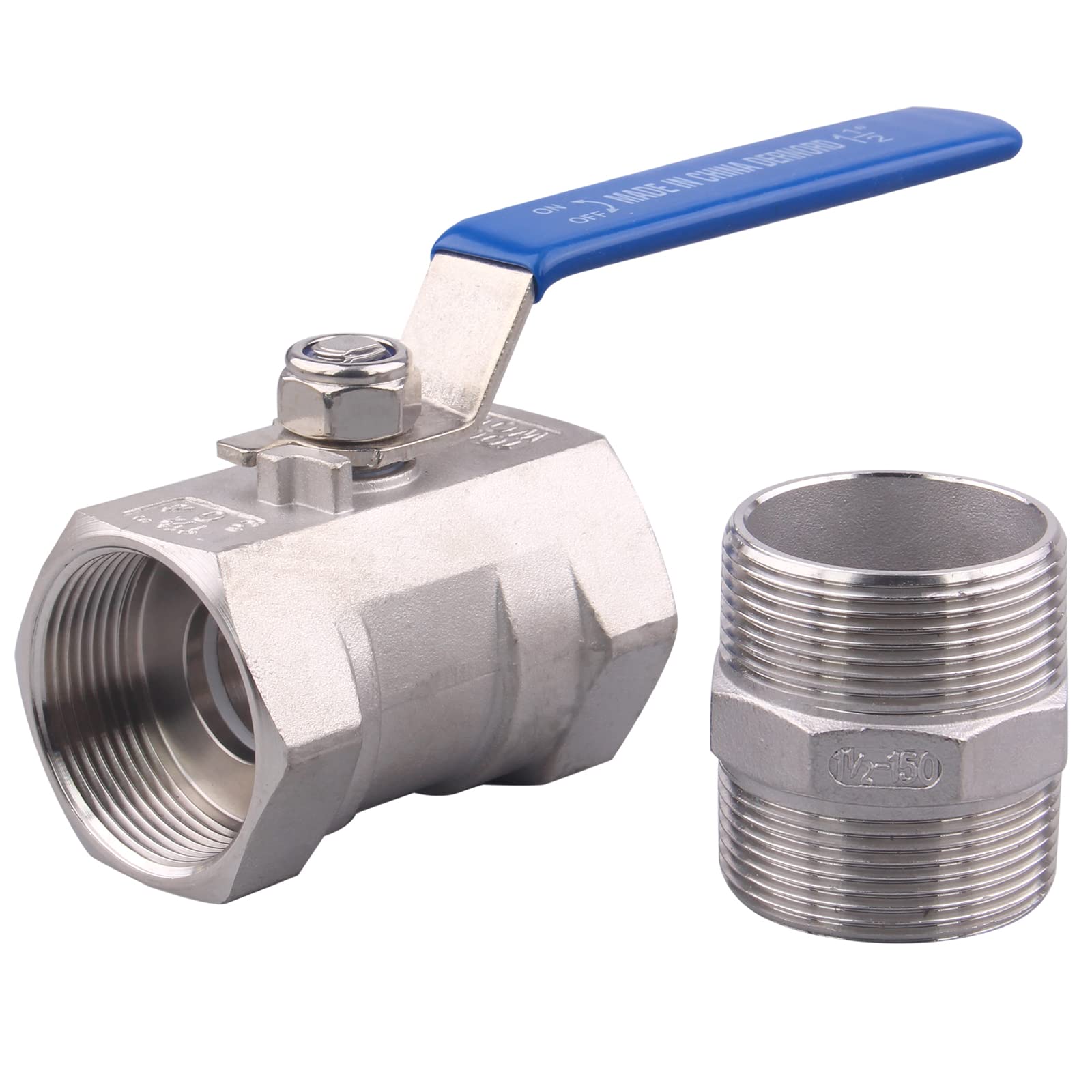 DERNORD 1PC SS Ball Valve