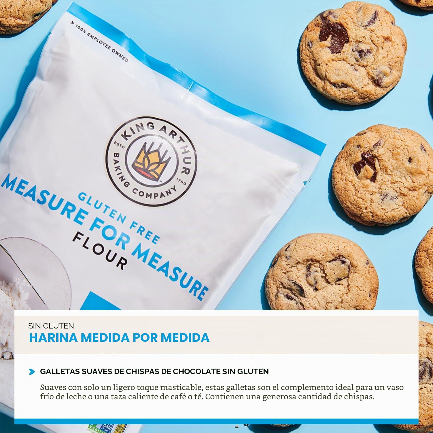 King Arthur Flour Gluten-Free for Measure Flour, 3 Pound