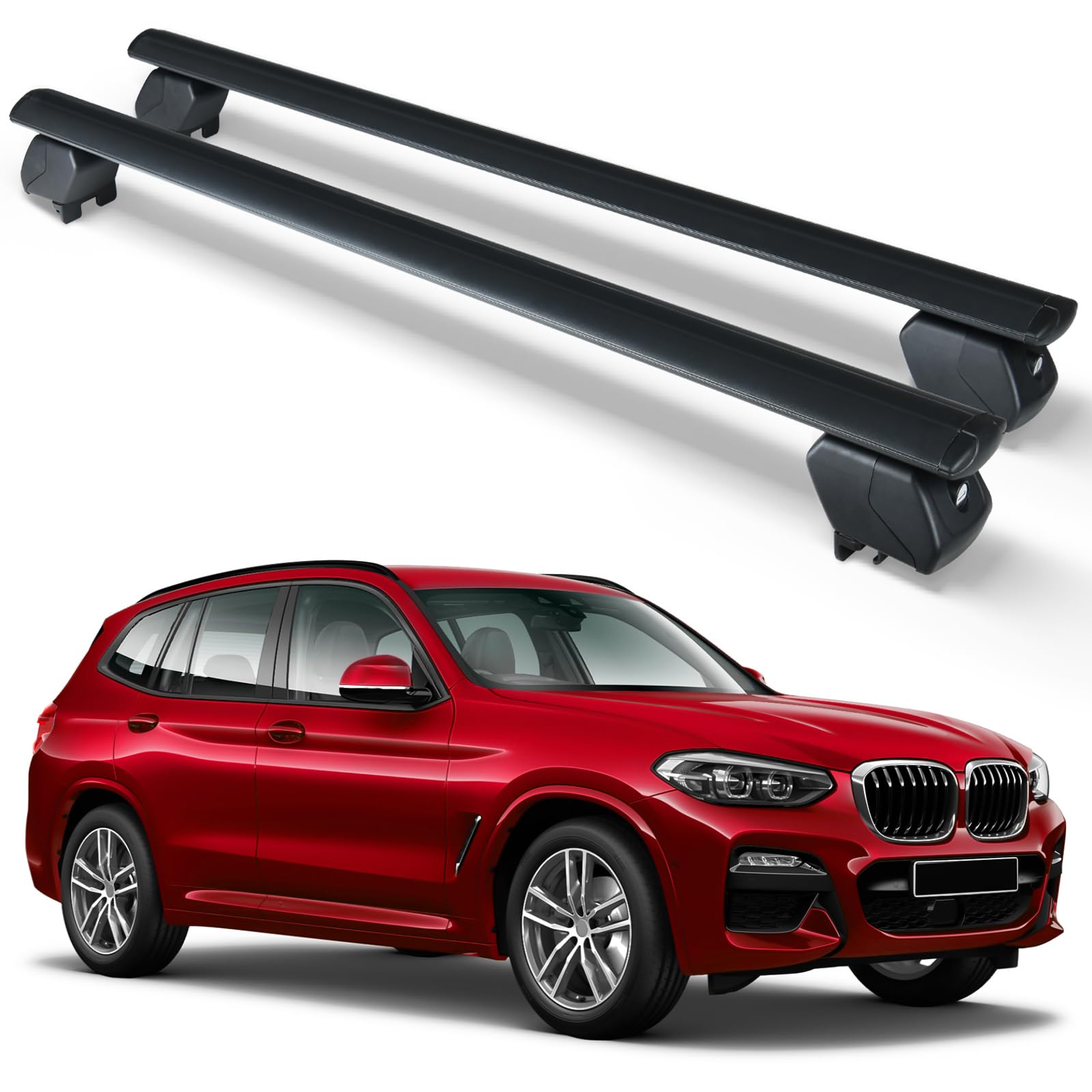 Amazon.com: YZONA Heavy Duty 300 LBS Roof Rack Cross Bars