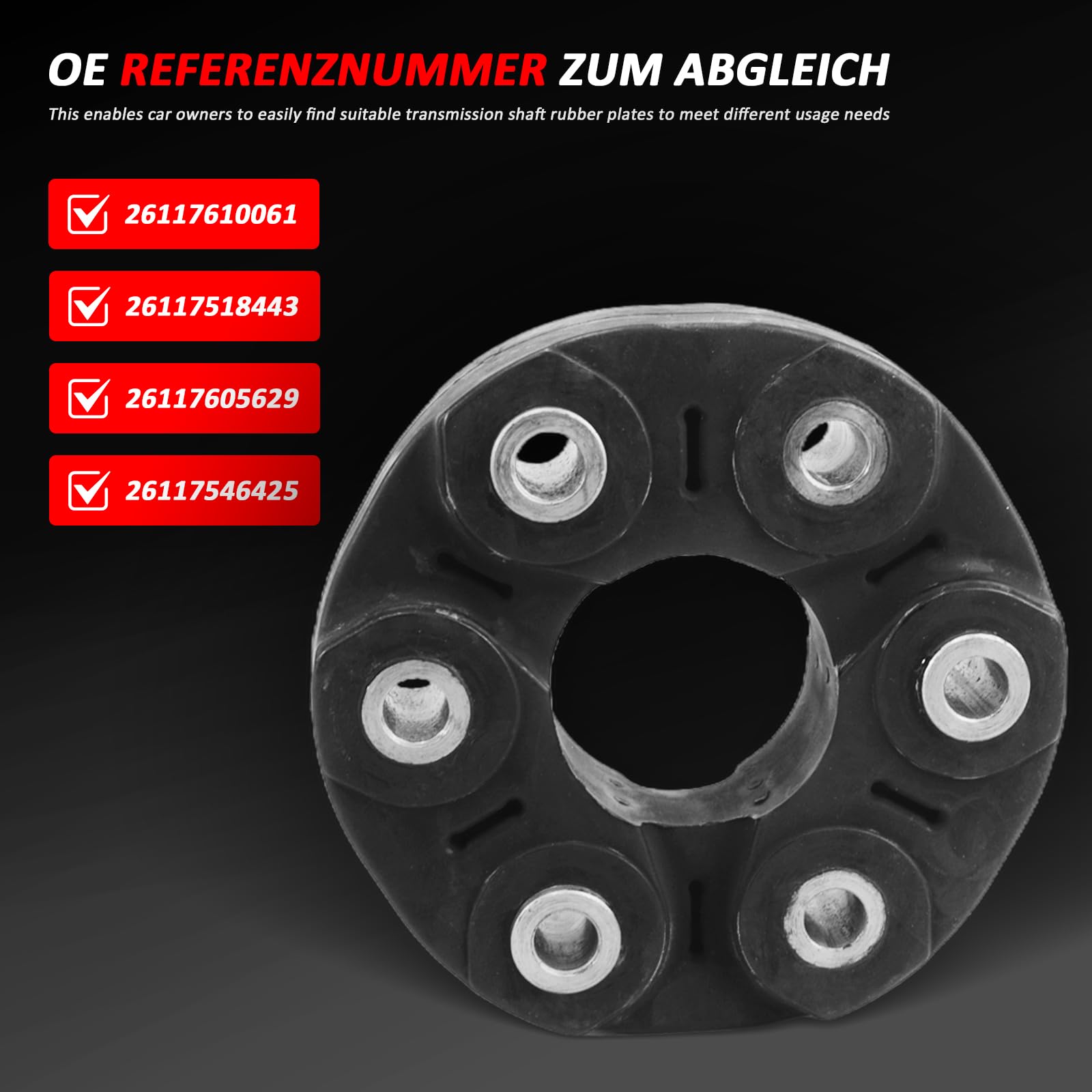 その他 26117610061  E81 E90 F20 F21 E60 E61 Amazon.com: 26117610061 Driveshaft Front Disc Joint for BMW E90