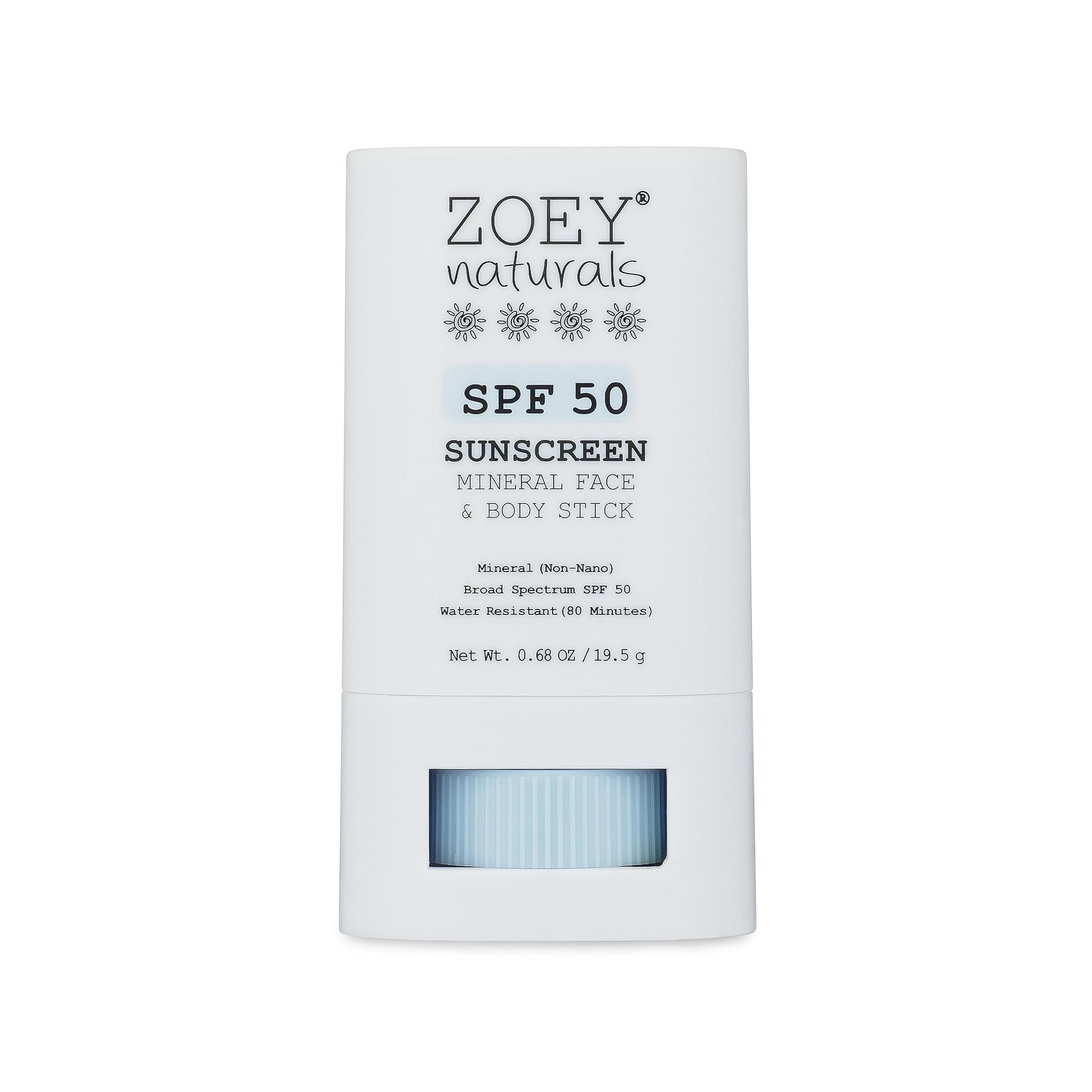 Amazon.com: Zoey Naturals SPF 50 Mineral Sunscreen Stick for
