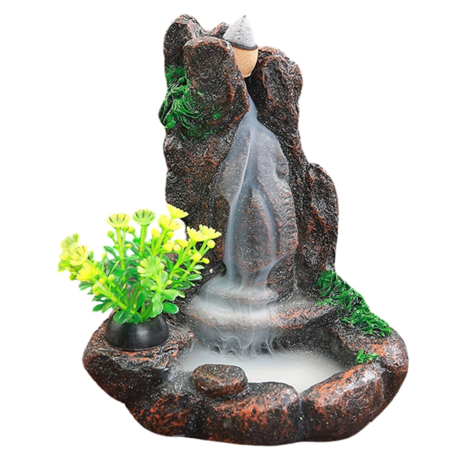 Amazon.co.jp: EMIRAIZE 倒流香 逆流香炉 お香 香炉 お香立て 逆流香