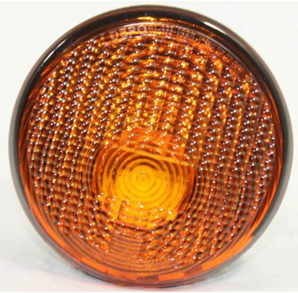 KarParts360 For Jeep Wrangler JK Turn Signal Light 2007 08 09 10 11 12 2013 Driver Side | Amber Lens | Parking Light | CH2520141 | 55077885AD