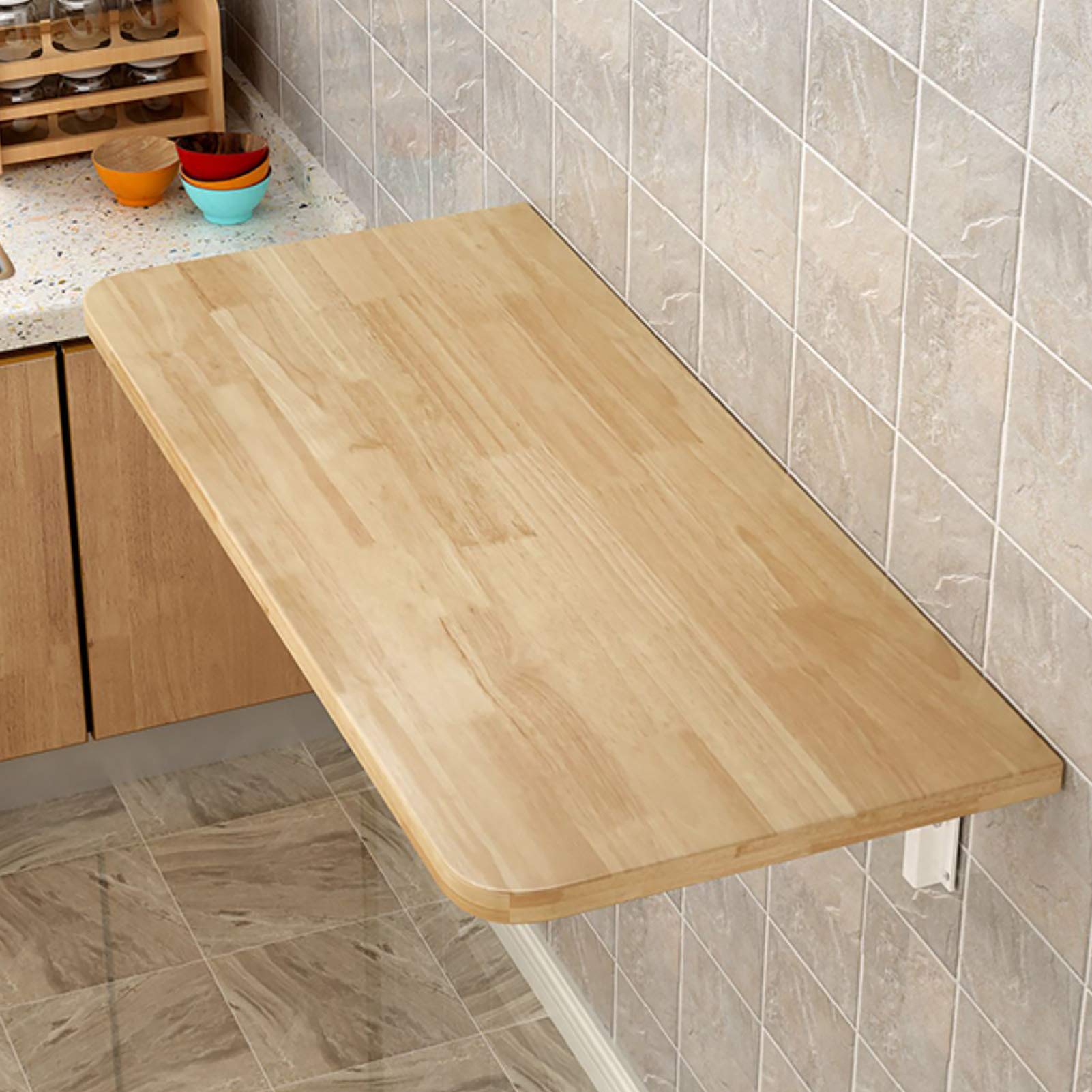 Buy Feelme Wooden Corner Folding Computer Table, Folding Walled Drop