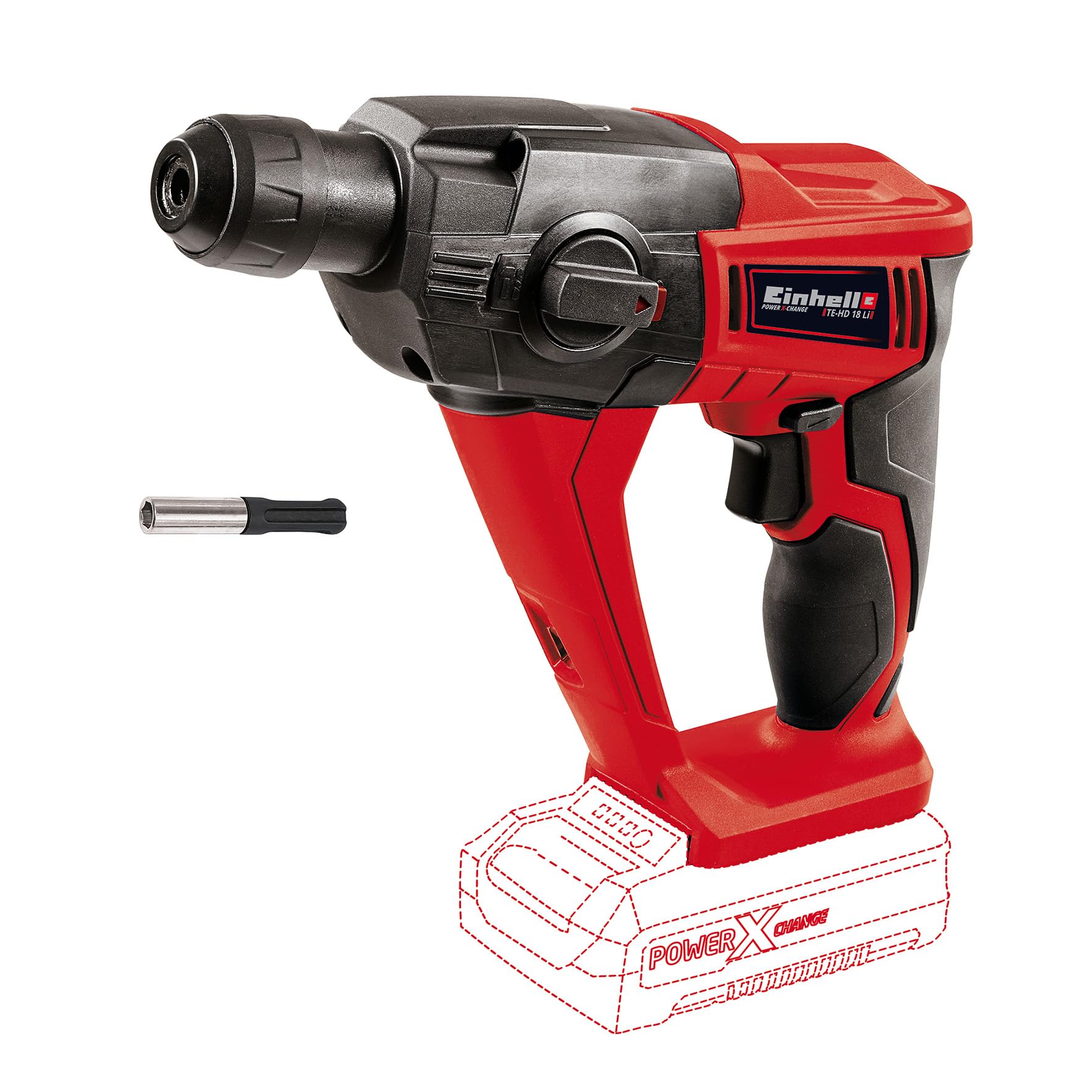 Einhell TE-HD 18 Li - Solo, Akülü Darbeli Matkap
