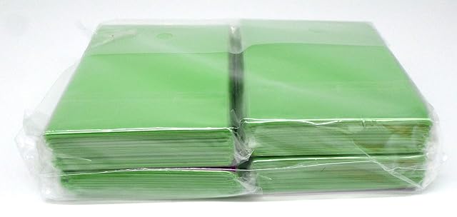 Foto 4 de 5 de docsmagic.de 4 x 60 Mat Light Green Card Sleeves Small Size 62 x 89 - Verde Claro - Mini Fundas - YGO