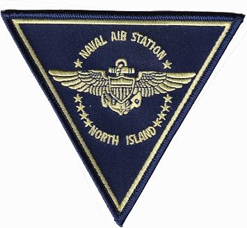NAS North Island Patch with Hook and Loop, 5"