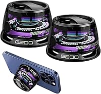 Vista 9 de Altavoz Bluetooth magnético multifuncional G200 con luz RGB, altavoz magnético inalámbrico impermeable para teléfonos, tabletas, computadoras