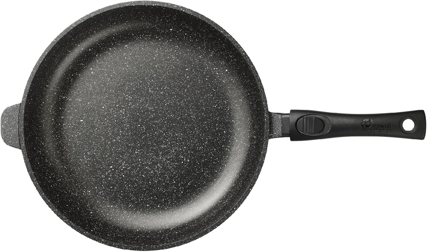 Pradel Excellence - PCUI001017 - Pentola lenta in ghisa di alluminio premium, Ø32 cm, coperchio in vetro - Rivestimento antiaderente in pietra - Manico rimovibile - Qualsiasi fuoco