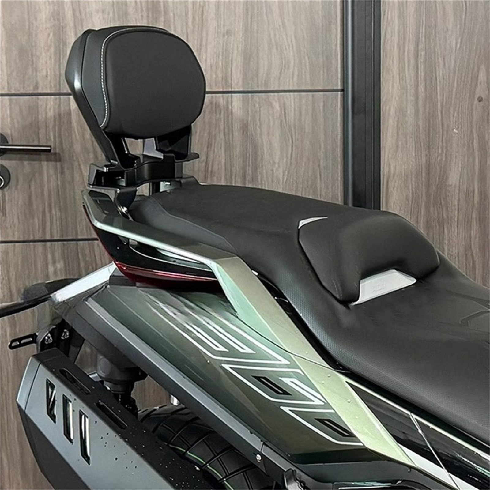 Sissy Bar Portabagagli Adatto per ZONTES 368G Moto Passeggero Schienale Cuscino Schienale Supporto Lombare Accessori per la Modifica Supporto per lo schienale(Instrument cover)