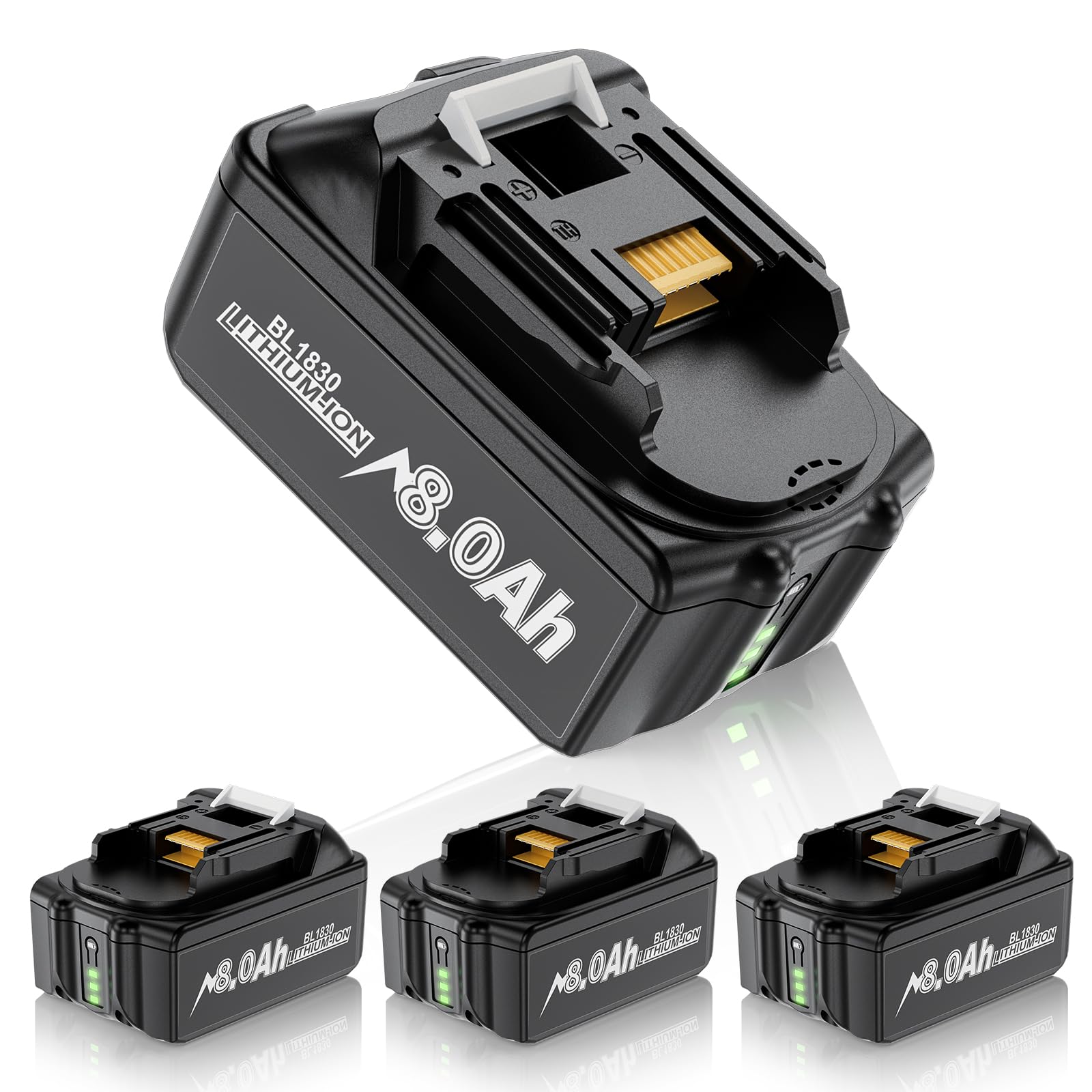 Ersatzakku für Milwaukee M12, Kompatibel mit M12 XC Werkzeuge