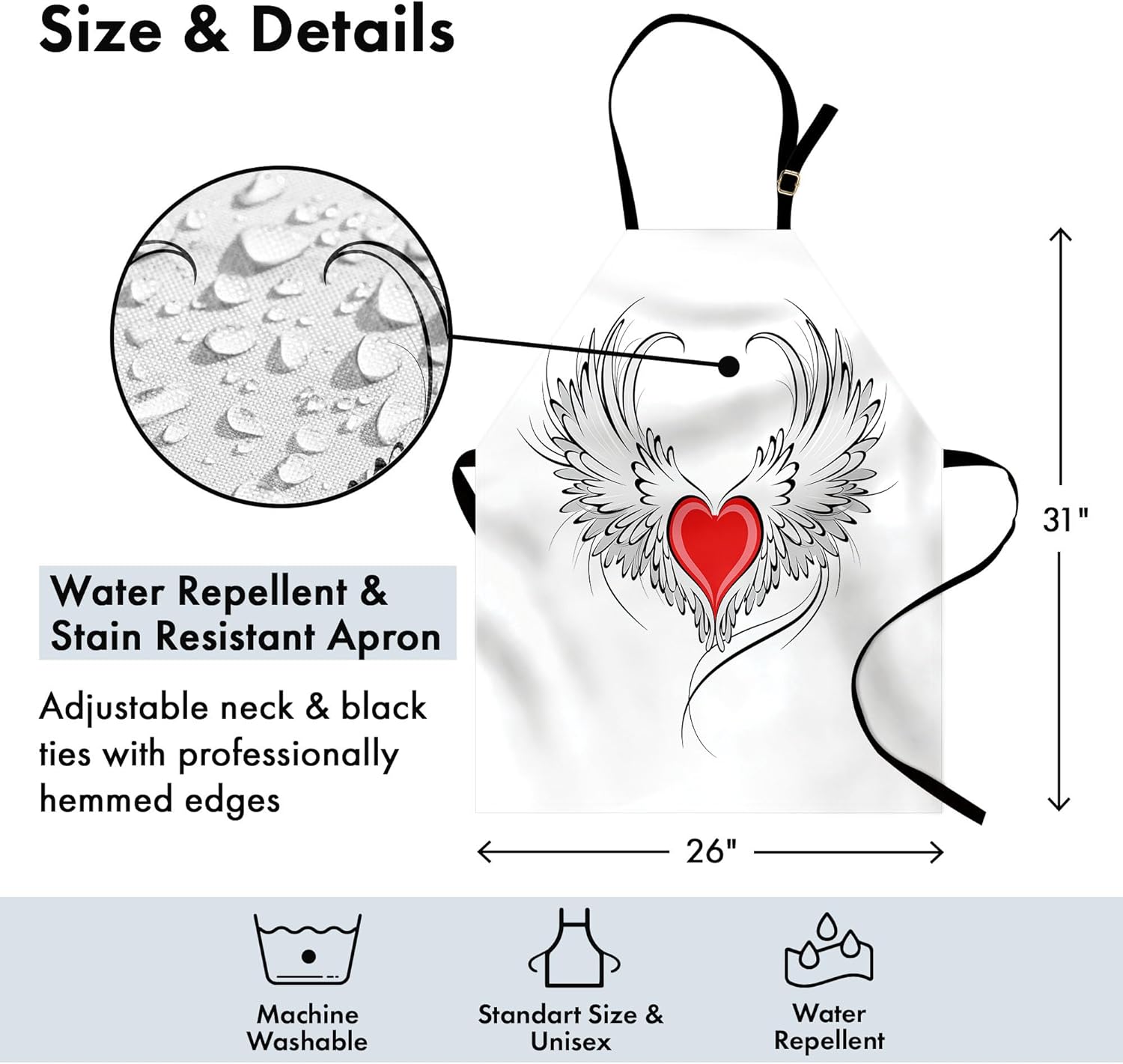 Lunarable Multicolor Apron