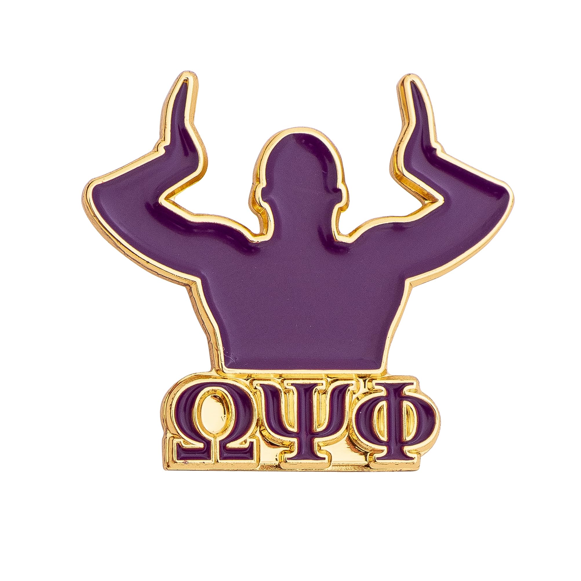 Desert Cactus Omega Psi Phi Lapel Pins Fraternity Divine 9 OPP Logo Enamel Made of Metal