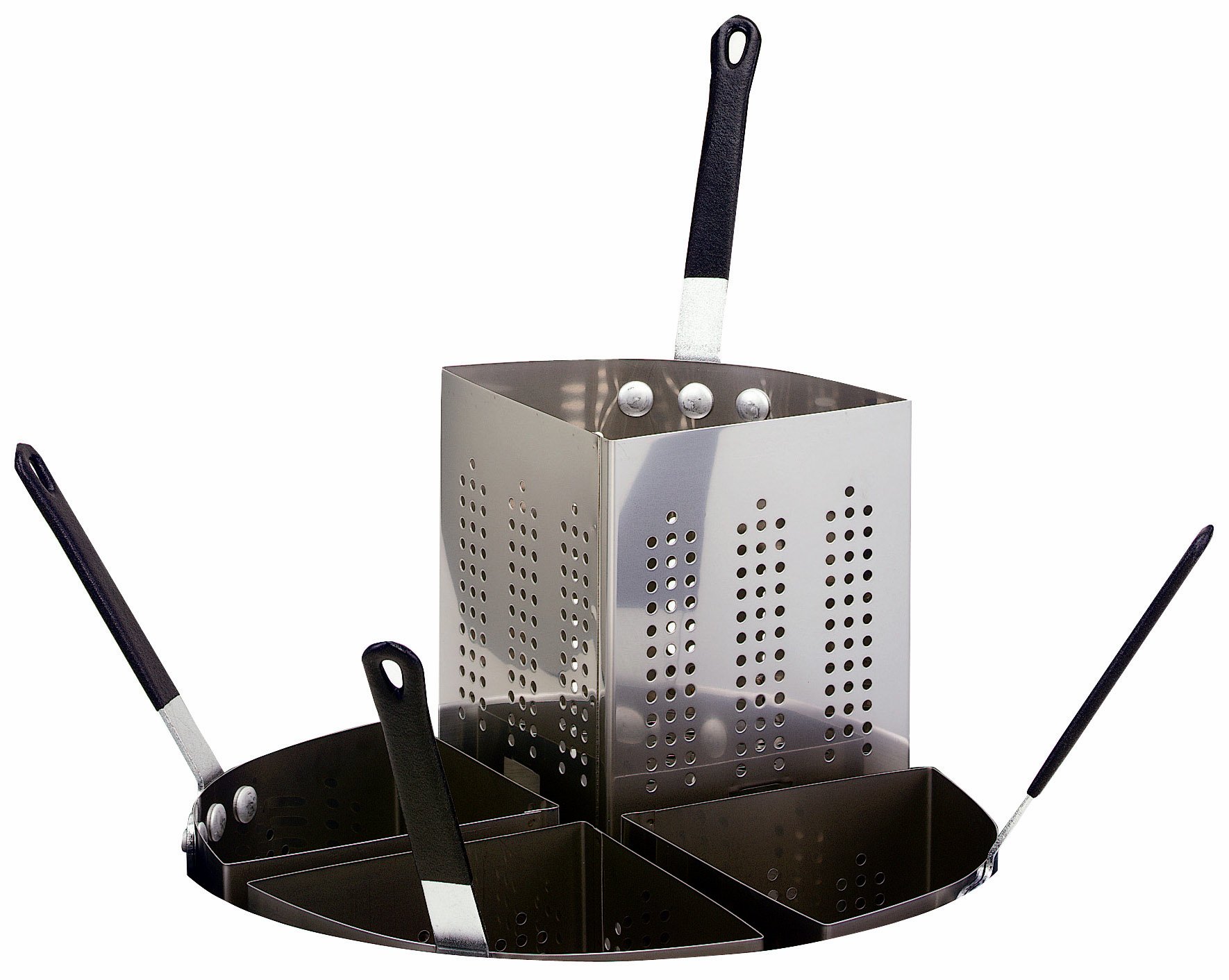 Crestware Stainless Steel Insert for 20-Quart Four Compartment Pasta Cooker