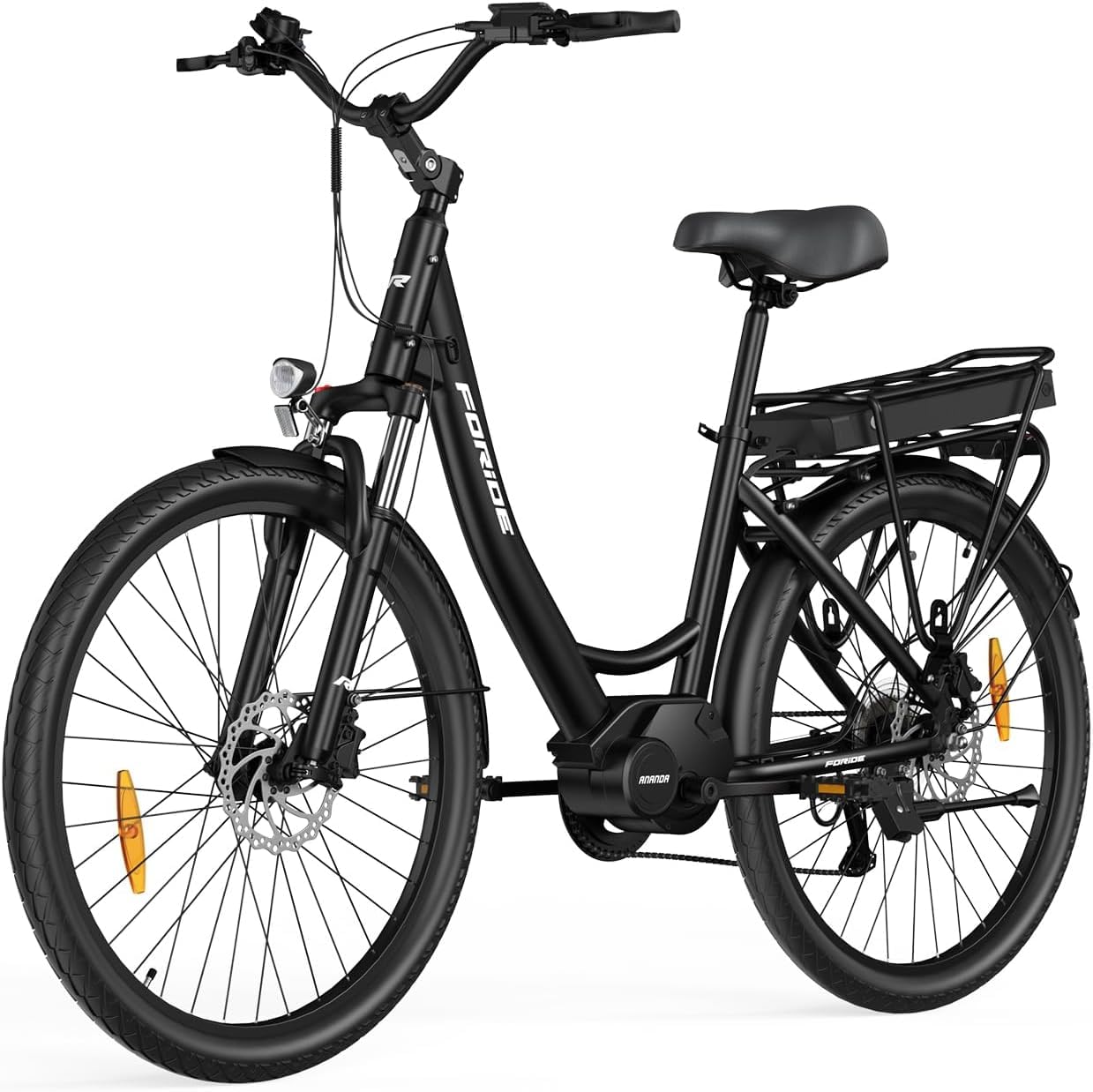 Urbano 2 Vélo Électrique Autonomie 100km 26 Pouces Moteur Central 36V 13AH 250W VTC Homme Femme
