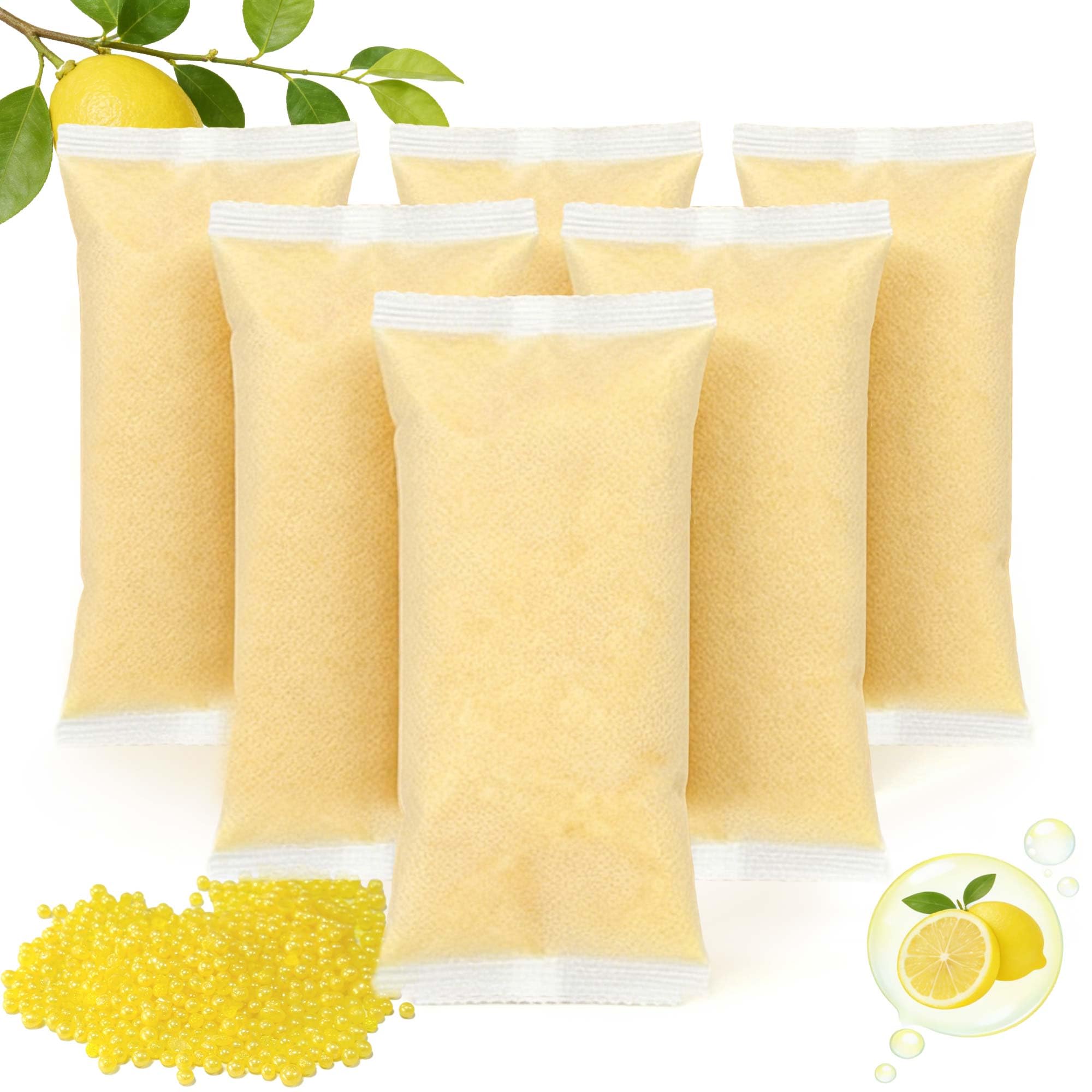PurifyLogix Deodorante per scarpe al limone, potente e naturale a lunga durata, assorbe gli odori per tutte le calzature, purifica anche l'aria negli armadi, nelle borse da palestra e nelle aree degli