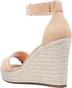 ALM. MARCH WEDGE SANDALS （Beige） MARCH WEDGE SANDALS （Beige