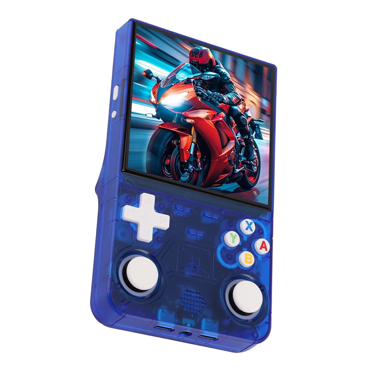 Console di Gioco Portatile Ultra retrò R36 Console per Videogiochi Portatile Ad Alte Prestazioni per Tutte le età Materiale ABS (64G)