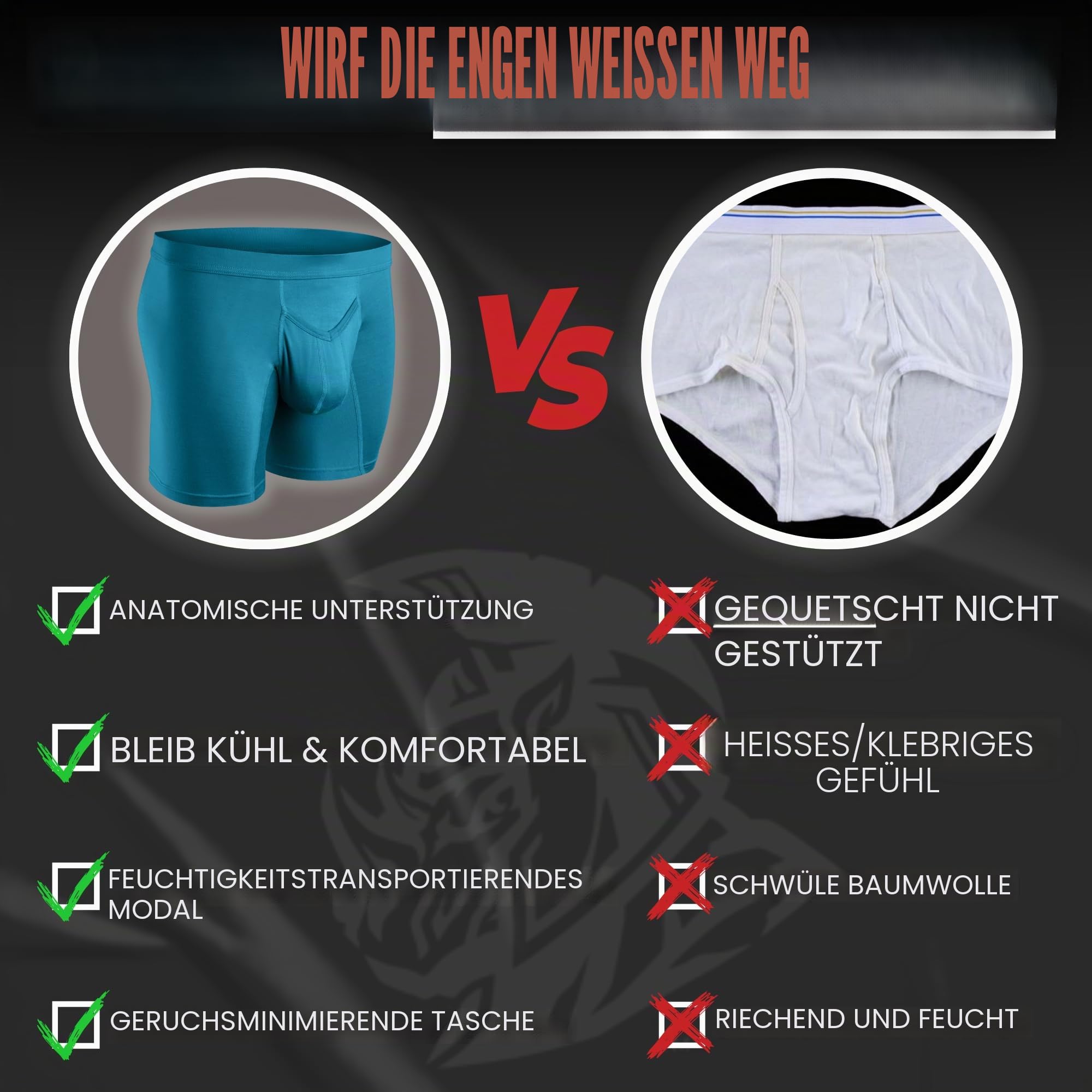 Echte Herren-Bikini-Unterwäsche – Ausbuchtungsbeutel – 1, 3 oder 6 Stück Netz-String-Bikini-Slips mit Größe D-Beutel, XS-5XL