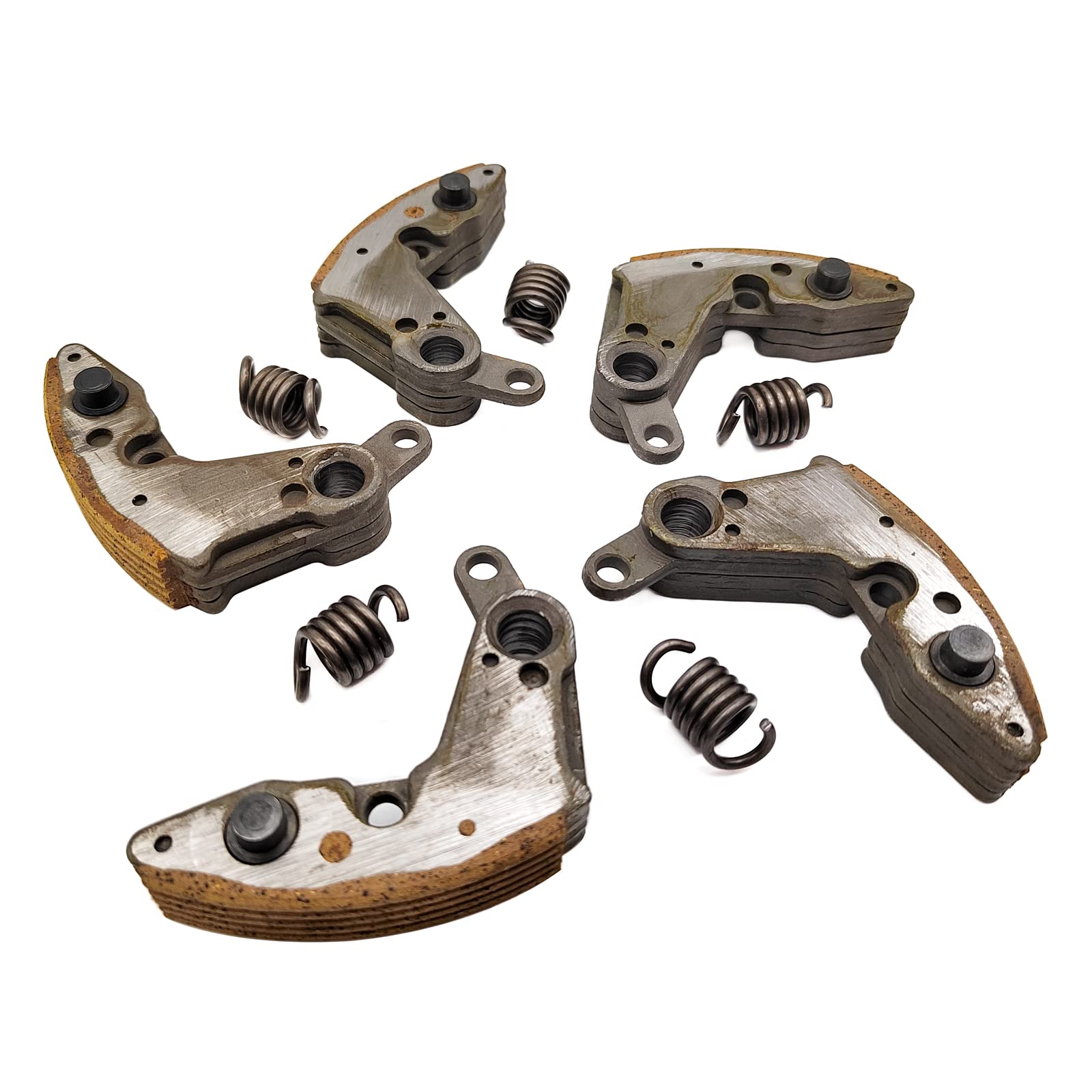 5 pièces adaptées for CF Moto CF500 500CC CF625 Plaquettes d'embrayage d'entraînement avec Ressort for ATV UTV Go Kart Quad Bike pièces 0180-054200 Les pièces