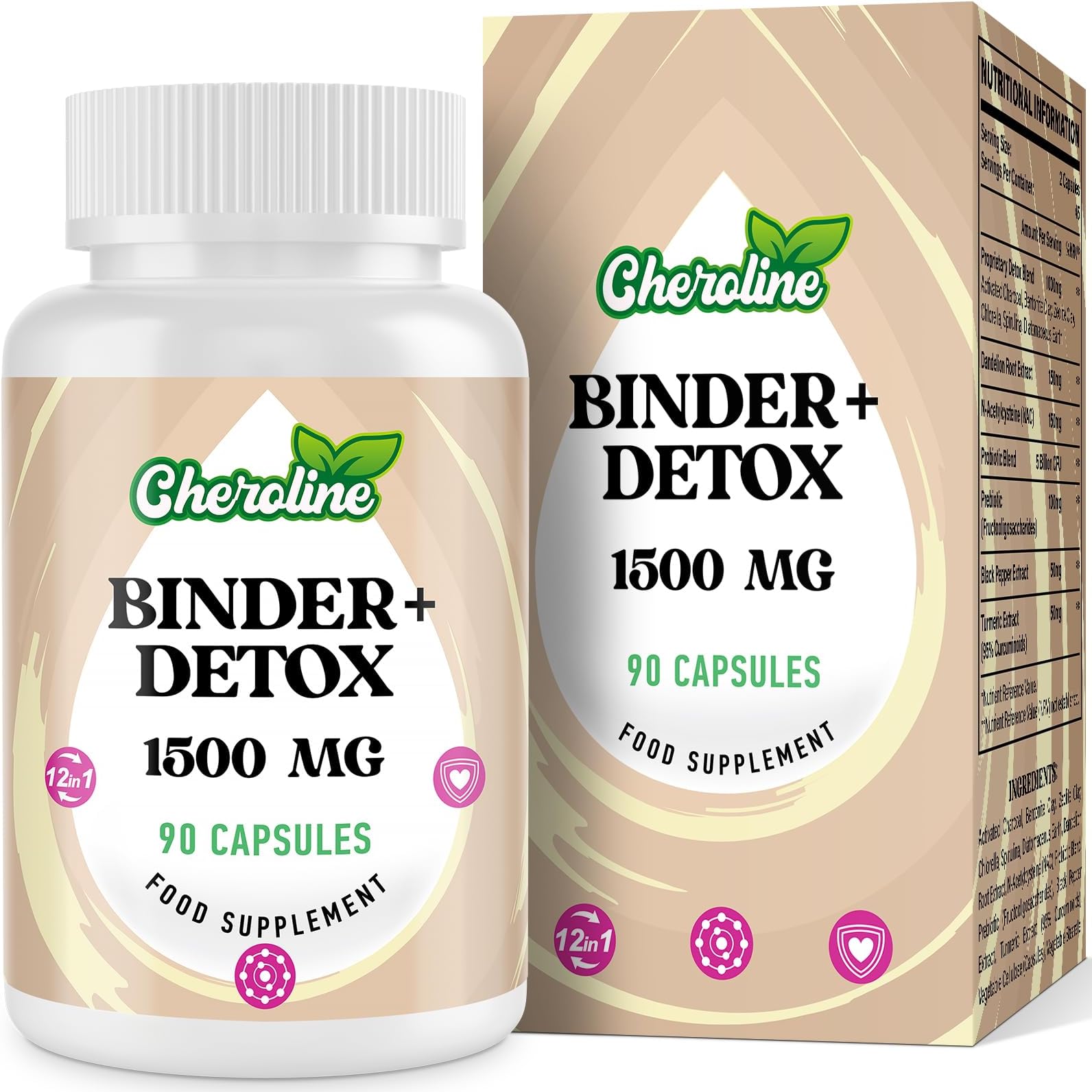 Detox Capsules 1500mg
