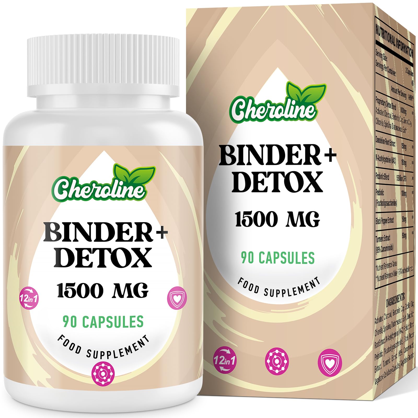 Detox Capsules 1500mg