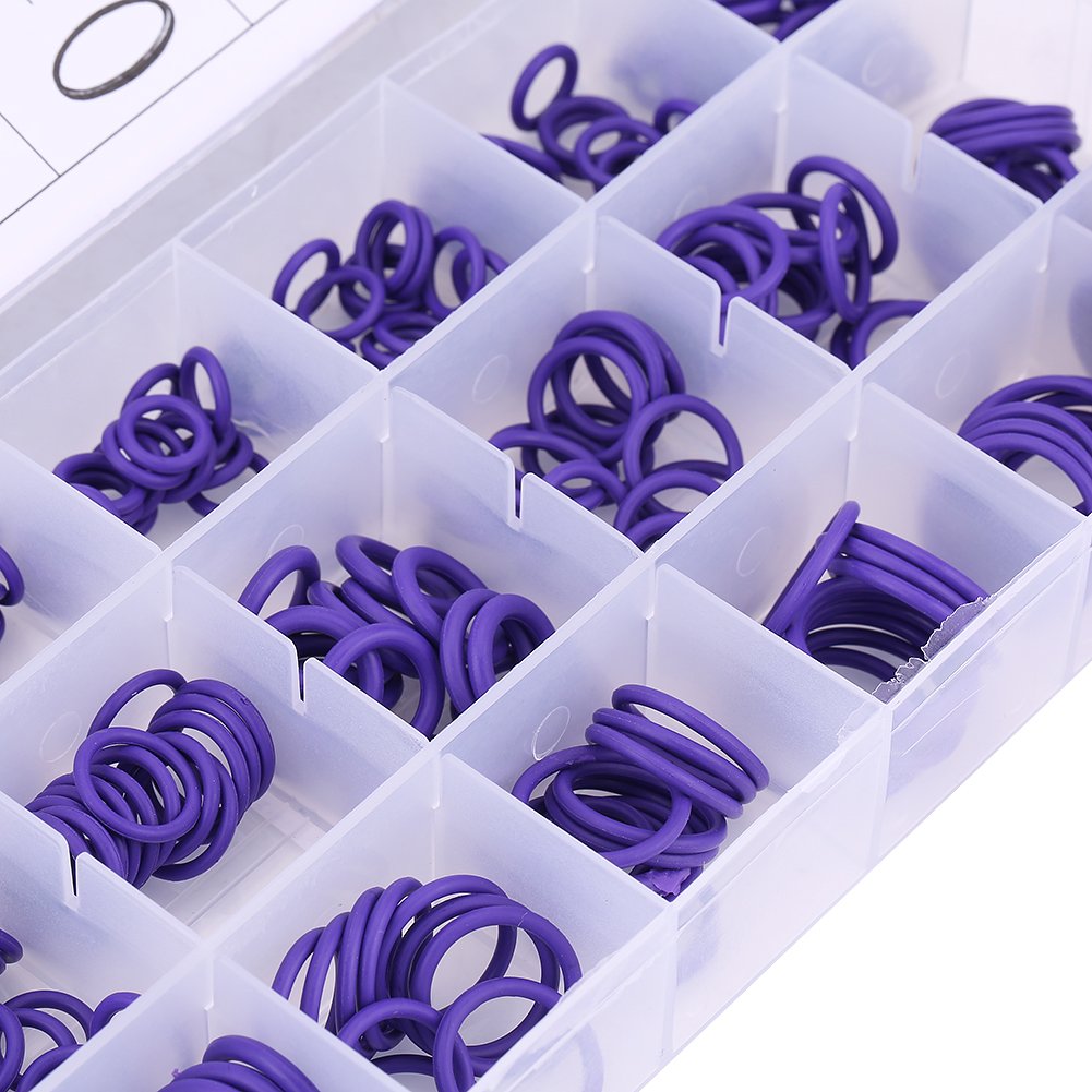 Kit De 270 Joints Toriques (O-rings) En Caoutchouc Nitrile - 18 Tailles Différentes - Pour Climatisation Auto, Plomberie, électroménager...