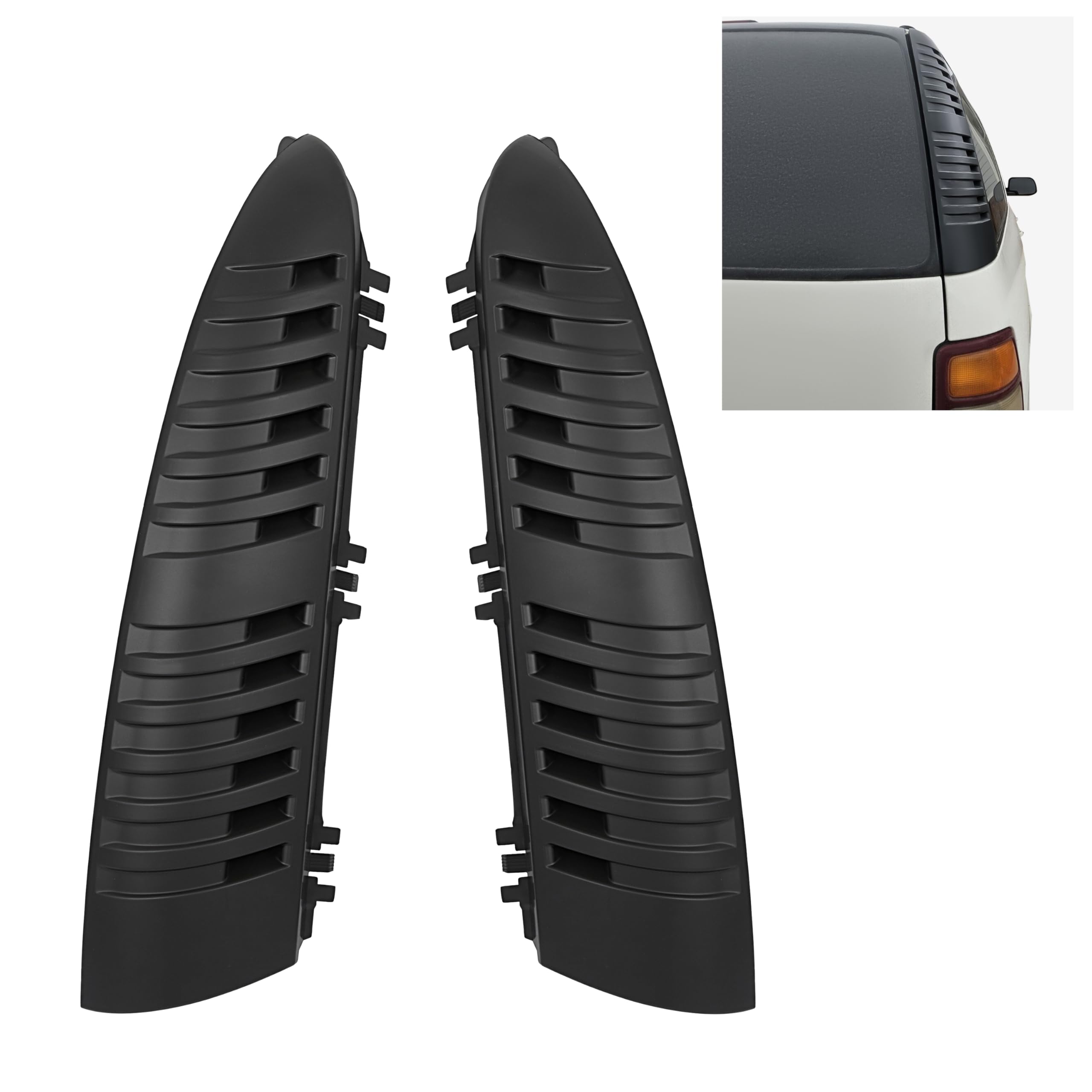 Chevrolet Suburban Chrome Pillar Post Trim, 12pc 2021, 2022, 2023, 2024 Chevrolet Suburban Chrome Pillar Post Trim, 12pc 2021, 2022, 2023, 2024