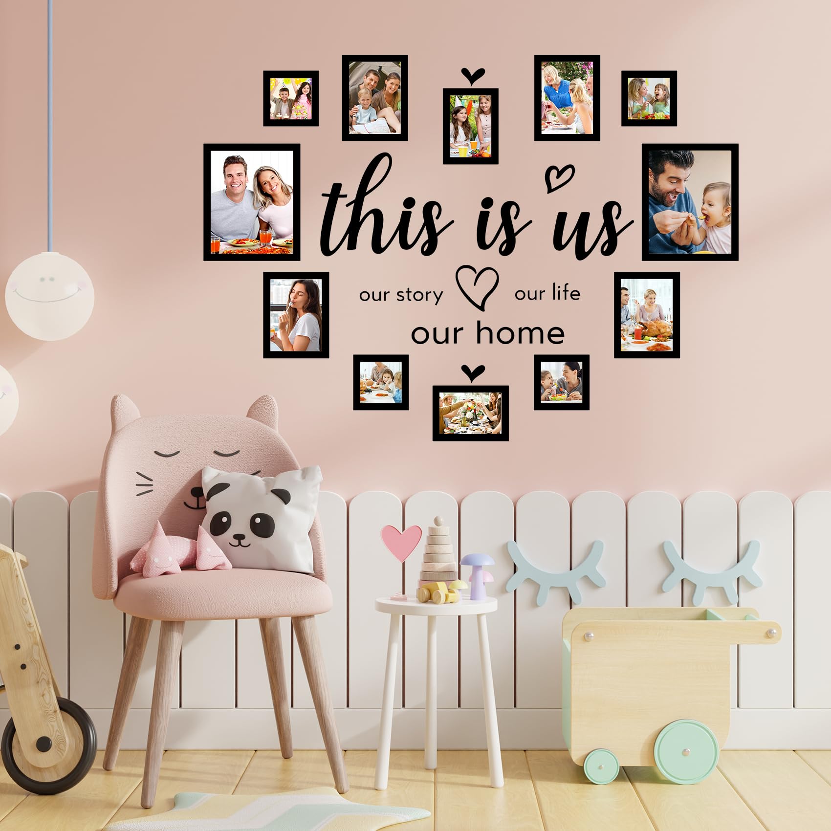 This Is Us Our Life Our Story Our Home Adesivo Da Parete In Vinile Con Citazione - Foto 11