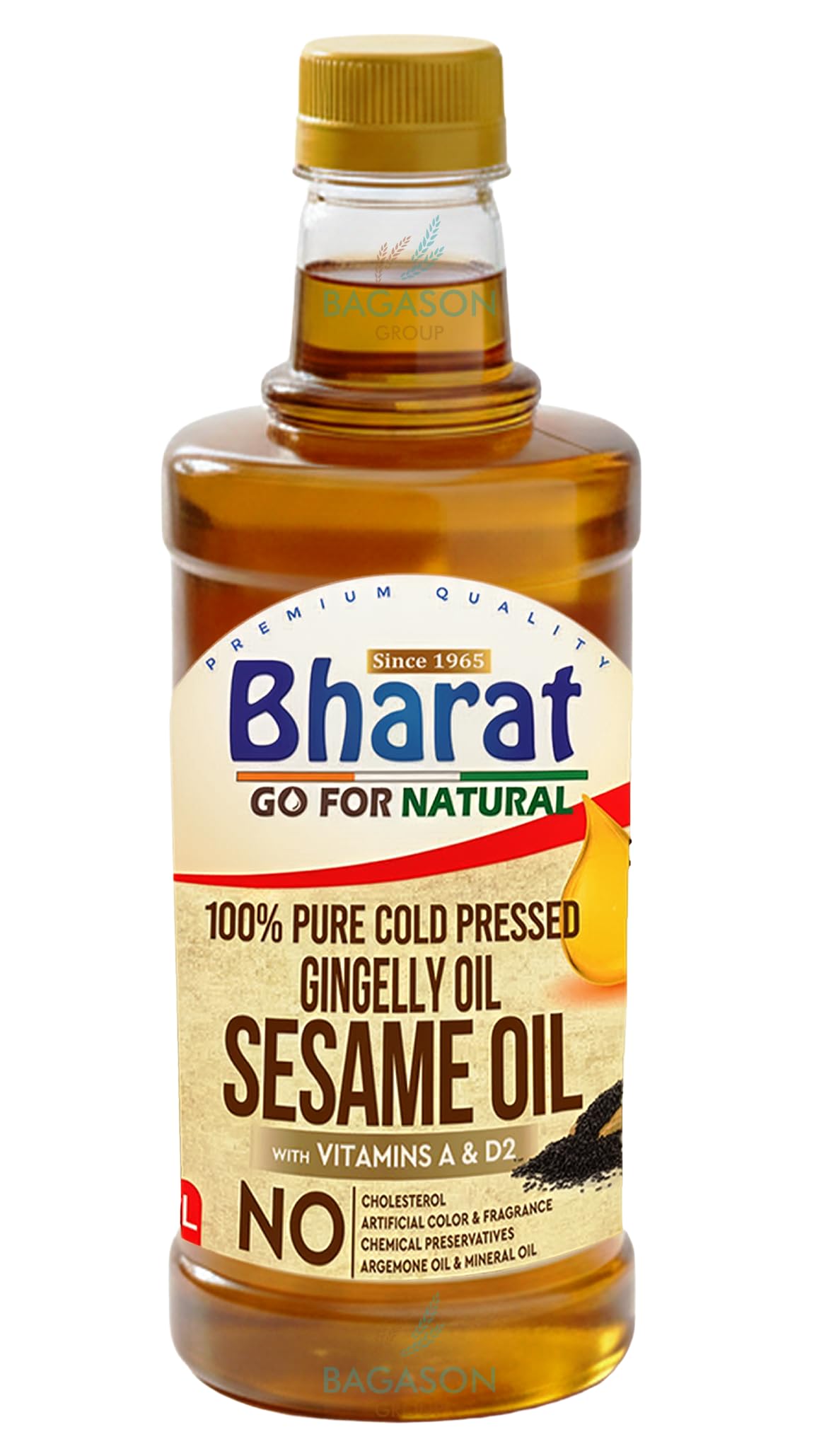 Bharat Sesame Oil (Gingelly) Cold Pressed 1 Litre