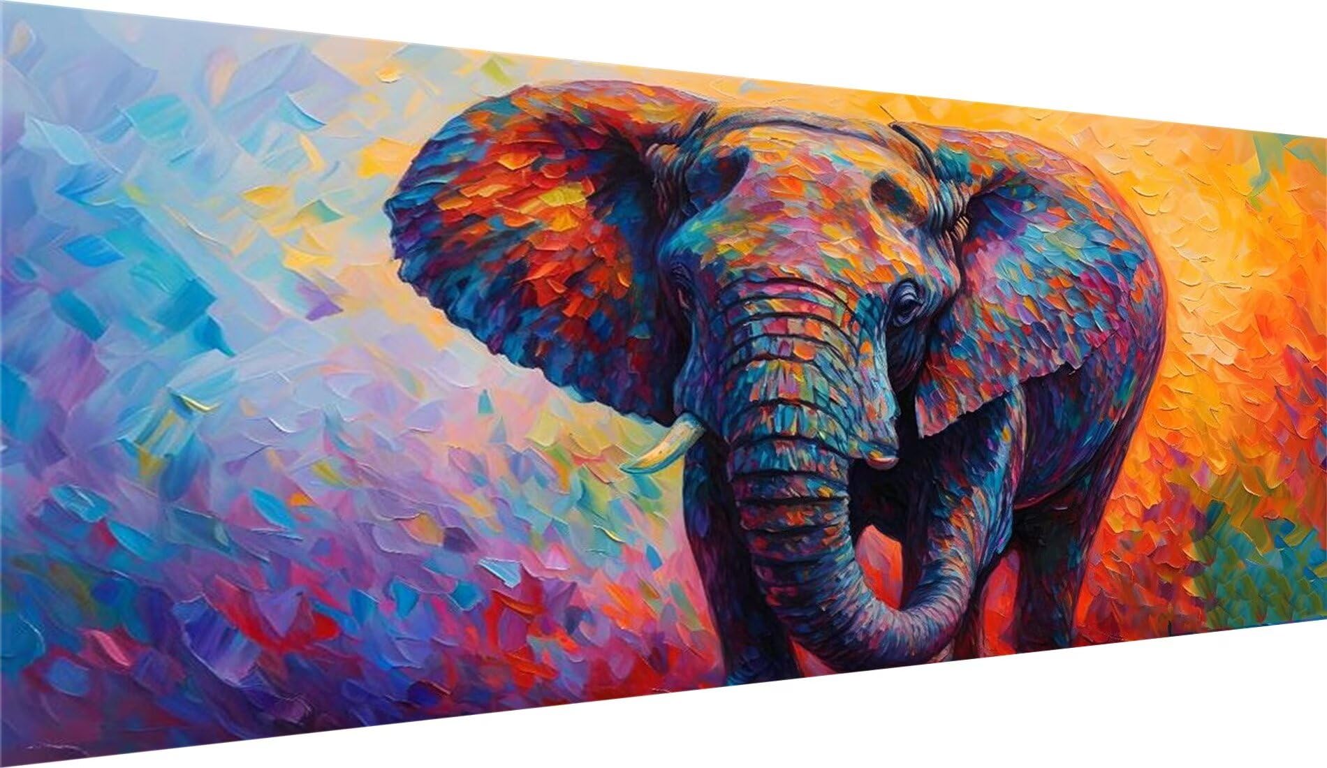 Animal broderie diamant kit complet de grand format 100x200cm - 8