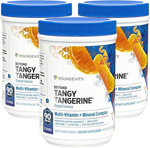 Youngevity Beyond Tangy Tangerine - T.V. Paquete de 3