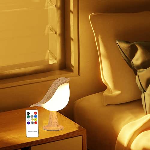 Bird Table Lamp with Remote & Touch Control | 3