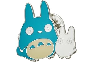 Studio Ghibli My Neighbor Totoro Pin Badge featuring Two Totoros & T-32 Pin