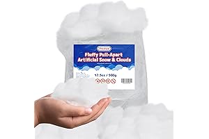 Prextex Pull-Apart Faux Snow