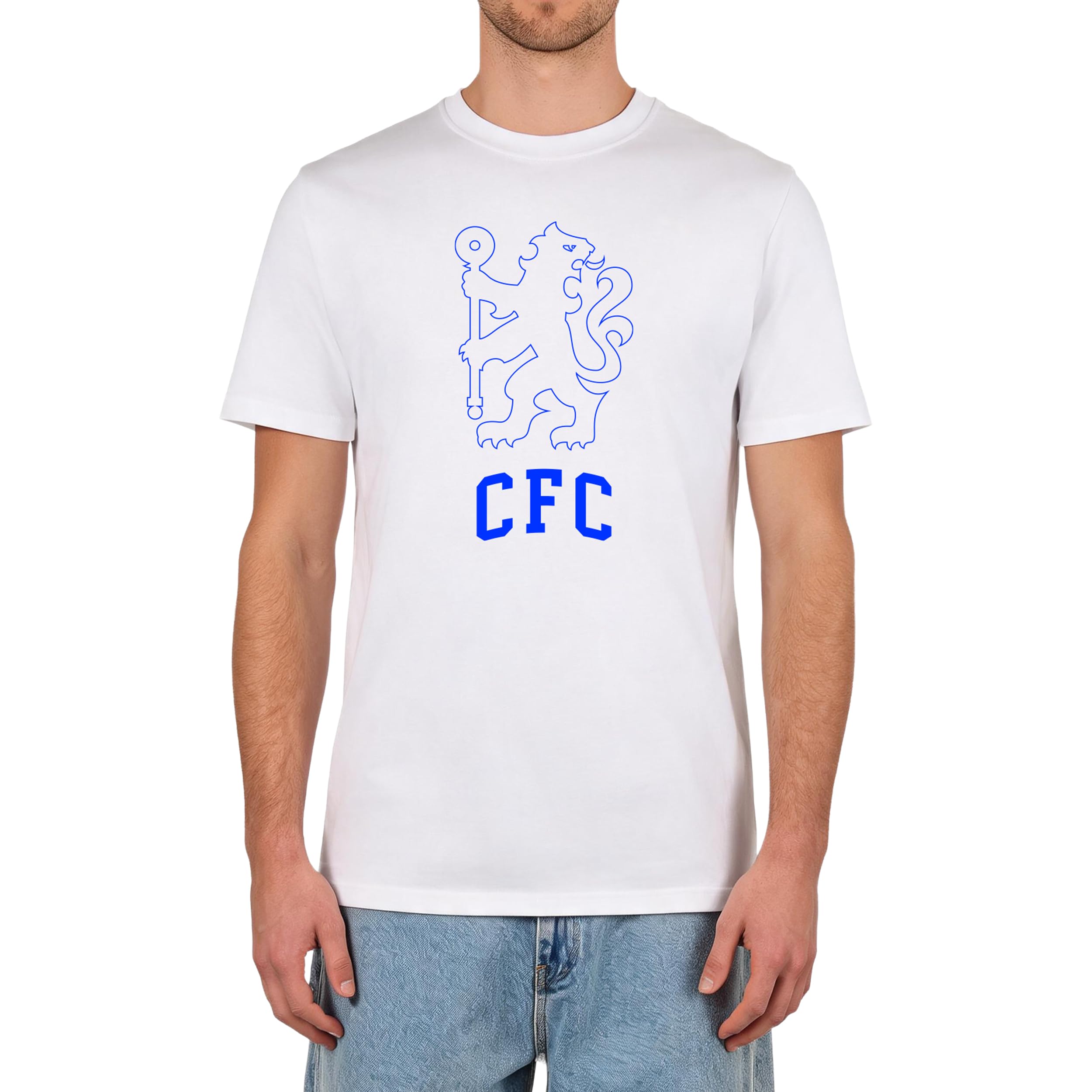 Icon Sports Official Chelsea FC Cotton T-Shirt - Unisex Adult โ image 1