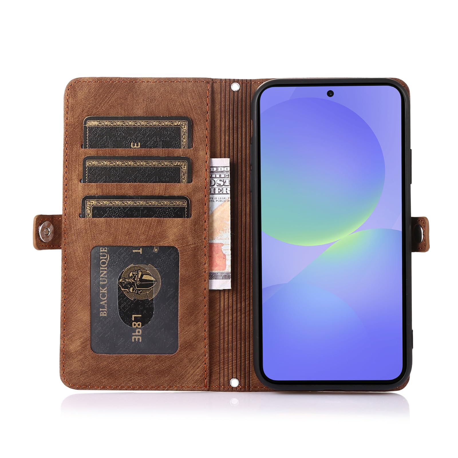 Cover Per Google Pixel 11 Pro XL/ 11 Pro/ 11, Pelle Custodia Portafoglio