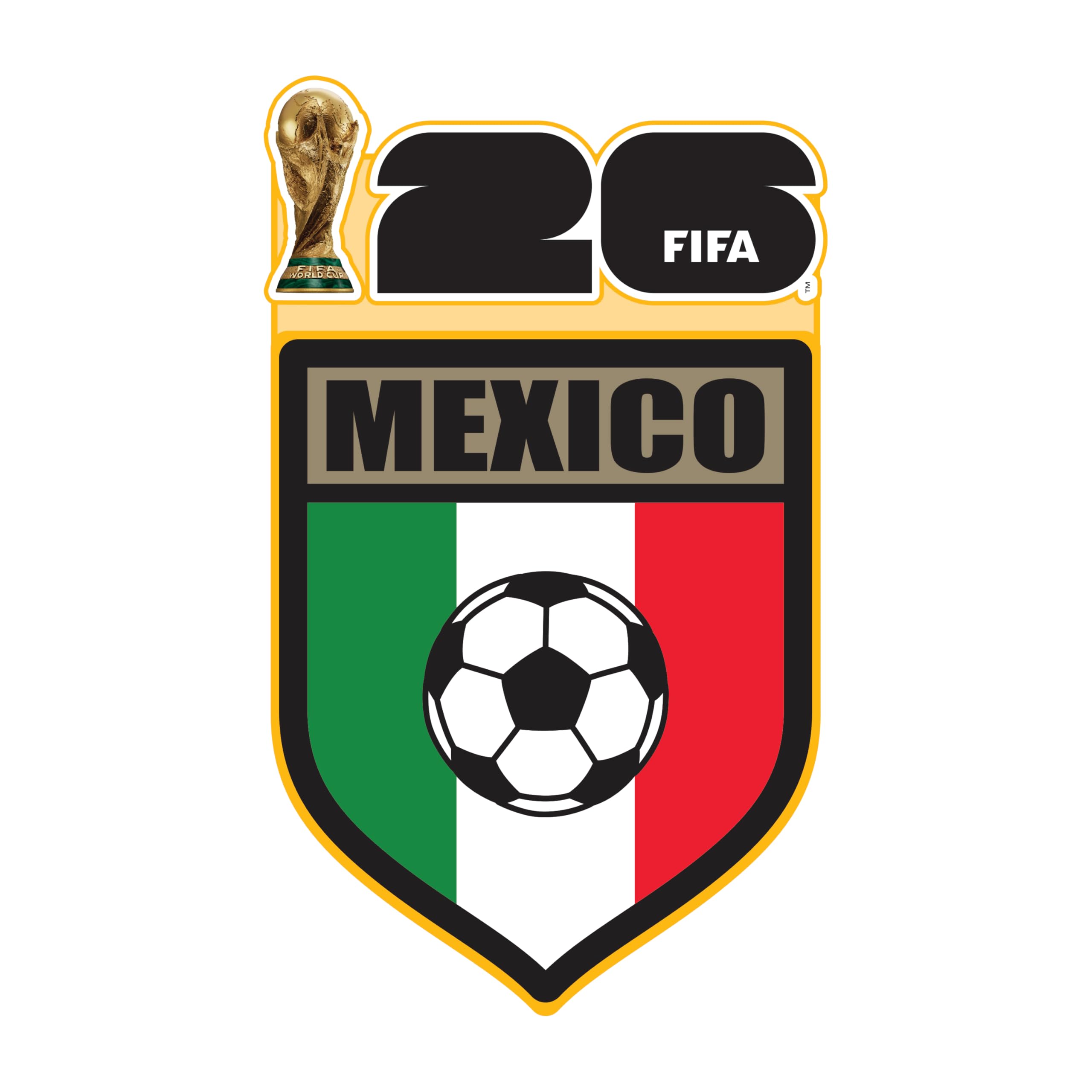 FIFA World Cup Tournament Logo Magnet – Officially Licensed FIFA World Cup Magnet – Vibrant Host City Design – Durable Strong Hold – Perfect for Fridges, Lockers &amp; Collectors