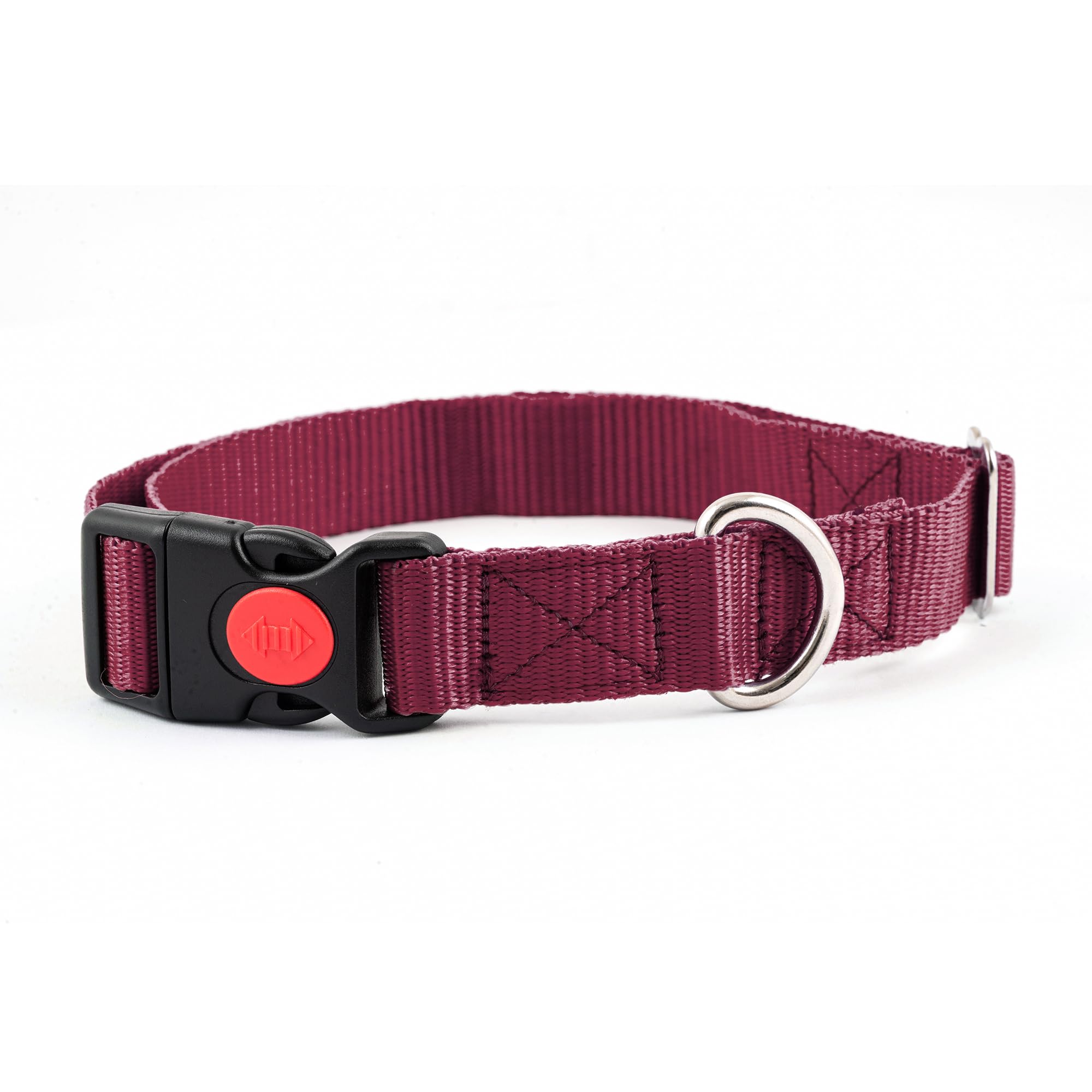 See full amazon price history chart for ADILs Dog Collar For Small Medium & Large Dogs, Adjustable Nylon Dogs Collar With Quick Release Strong Plastic With Lock Buckle(Width: 25Mm), Colour: Burgendy, Size: M,Maroon ADILs Dog Collar For Small Medium & Large Dogs, Adjustable Nylon Dogs Collar With Quick Release Strong Plastic With Lock Buckle(Width: 25Mm), Colour: Burgendy, Size: M,Maroon (B0CNVRZPV5) Amazon Price History, Amazon Price Tracker