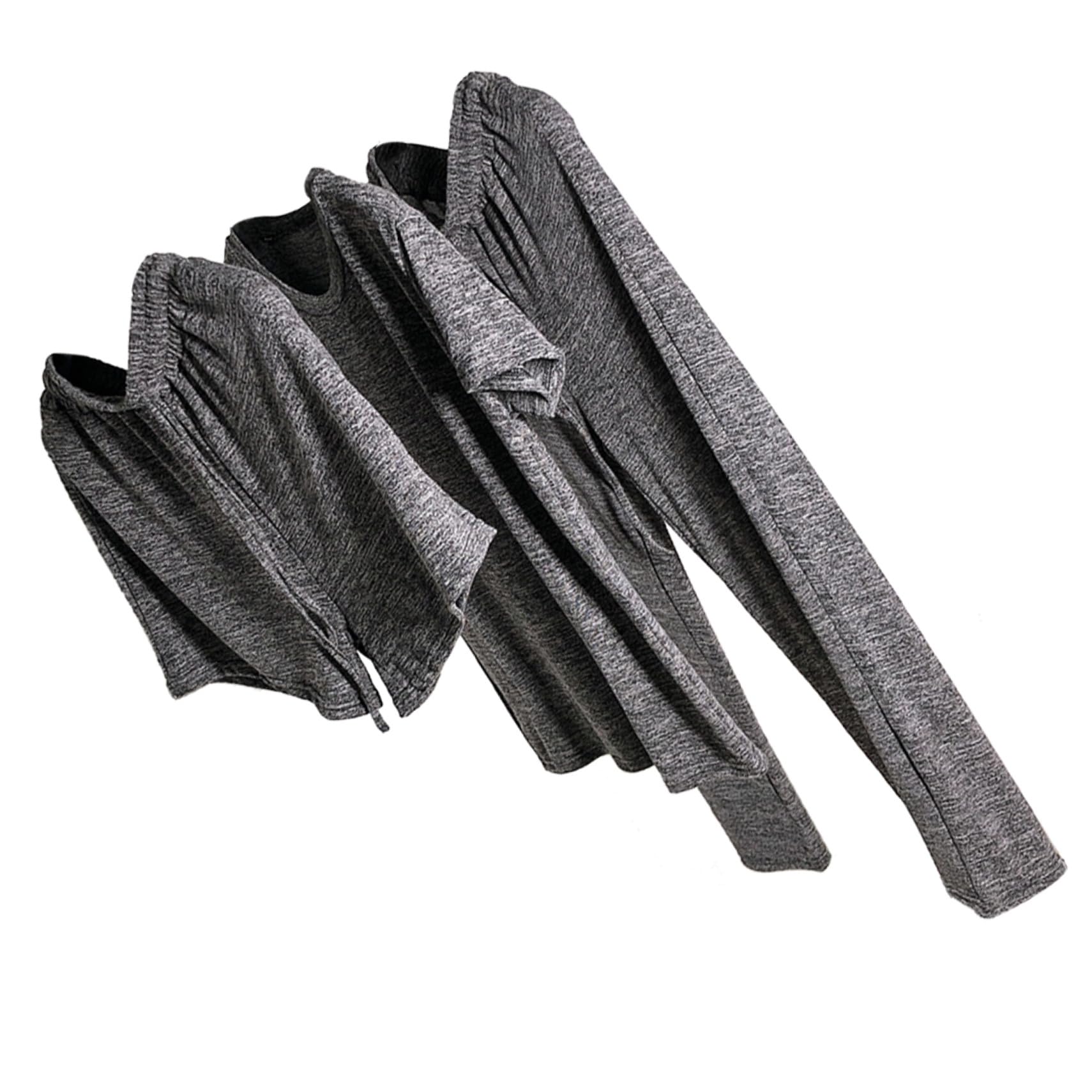 LIFKOME Survêtement 3 Pièces Femme Coton Respirant pour Vêtements de Détente et Jogging