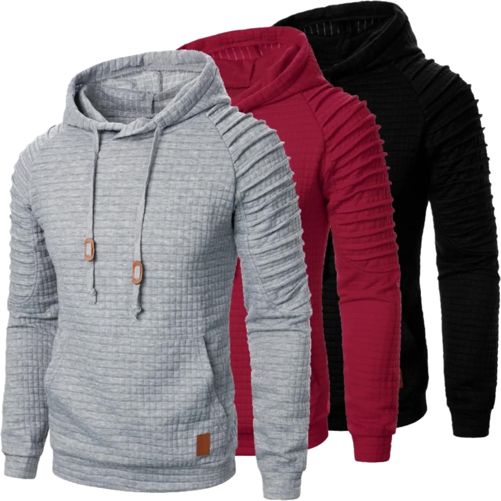 Męska bluza z kapturem z długim rękawem moda uliczna jesień męska lekka bluza płaszcz sportowy dres podstawowy z kapturem